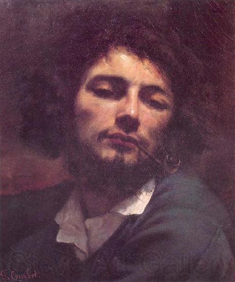 Gustave Courbet The man with a pipe